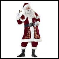 Bar Christmas Costume, Adult Santa Costume for Men and Women.