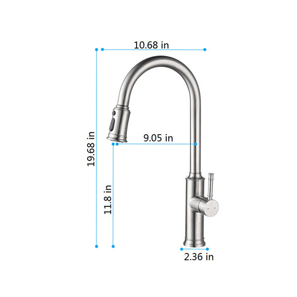 Pulling Nozzle Kitchen Faucet