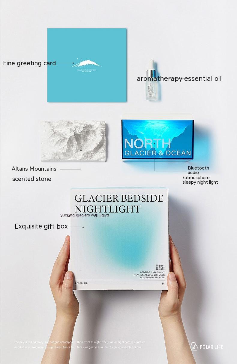 Glacier Night Light Bluetooth Speaker