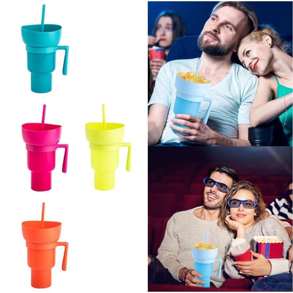 Snack Straw Cup with Handle