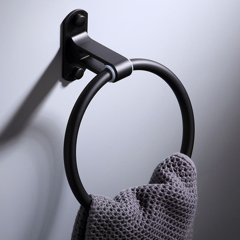 Non-Perforated Bathroom Towel Ring.