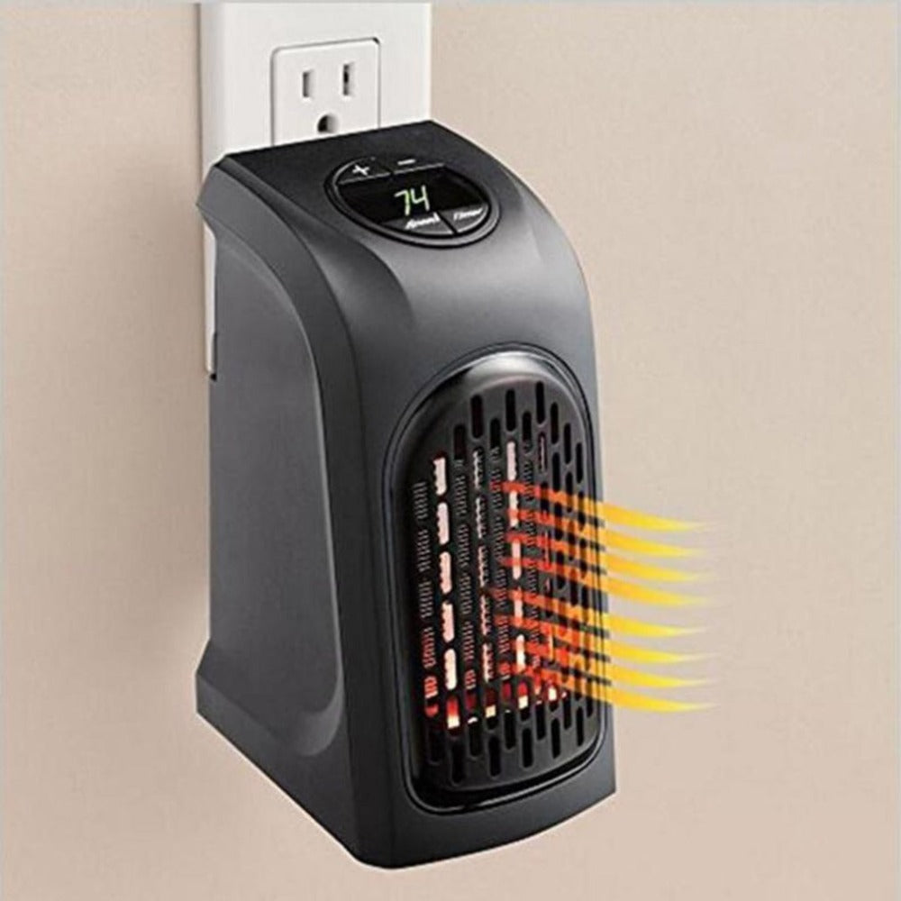 Mini Electric Ceramic Heater for Home, Office, and Camping