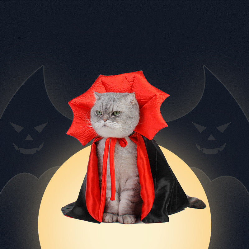 Halloween Vampire King Pet Cape