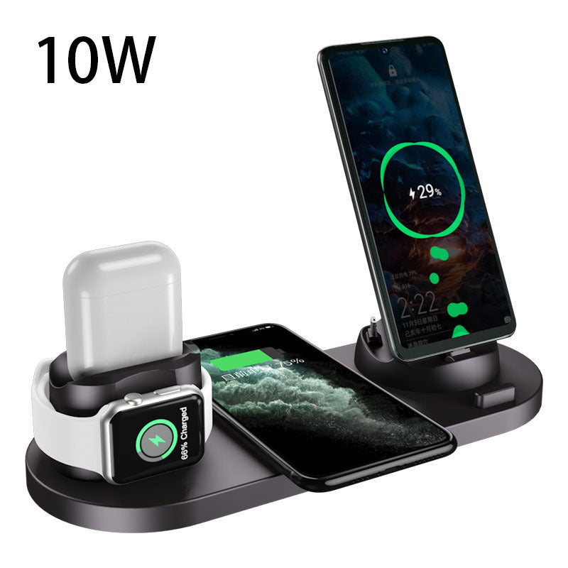 6-in-1 Fast Wireless Charging Dock for iPhone and Watch