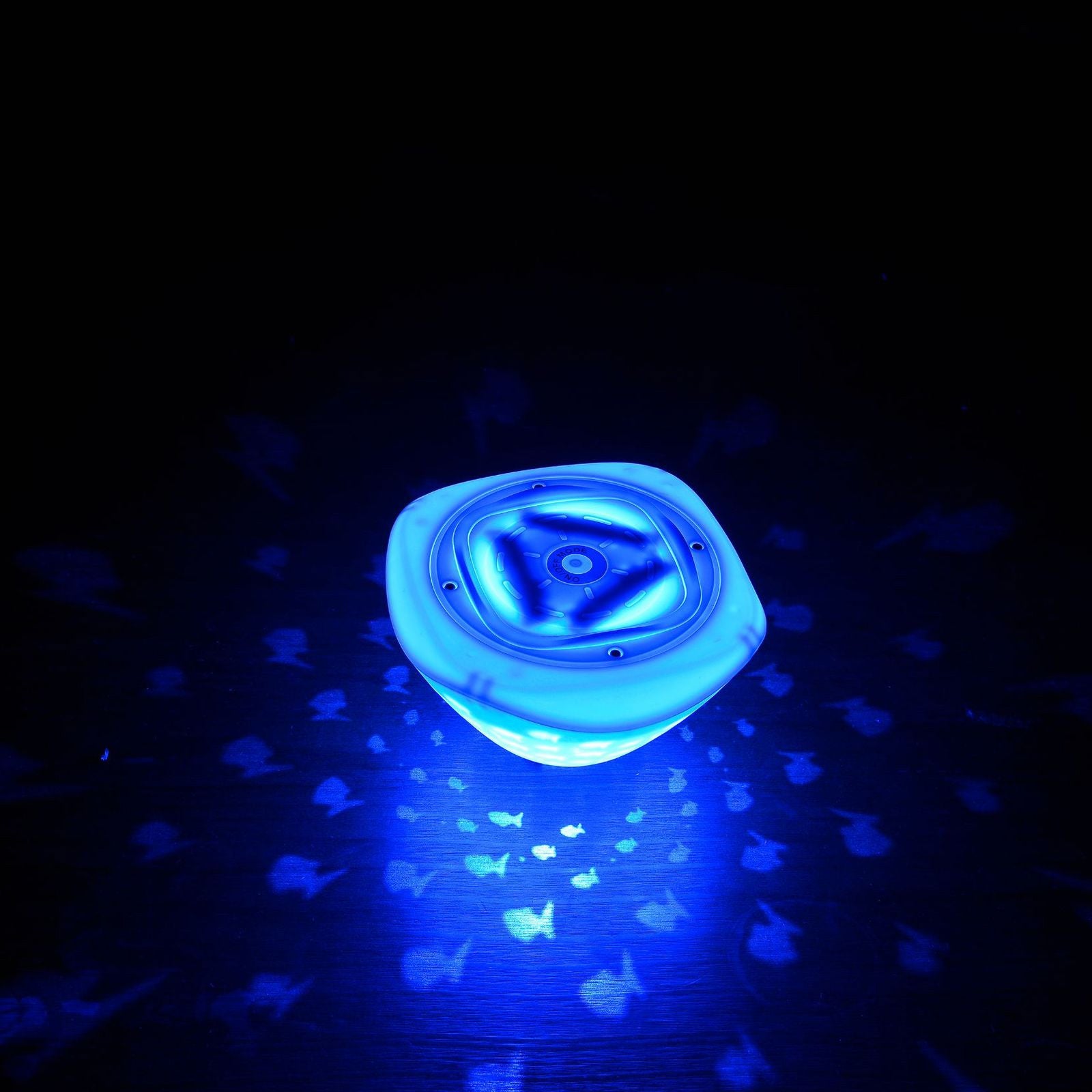 LED Floating Fish Projection Bathtub and Pool Light Toy