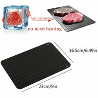 Fast Defrost Tray for Meat and Fruit