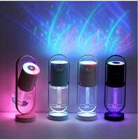 USB Air Humidifier With Projection Night Lights