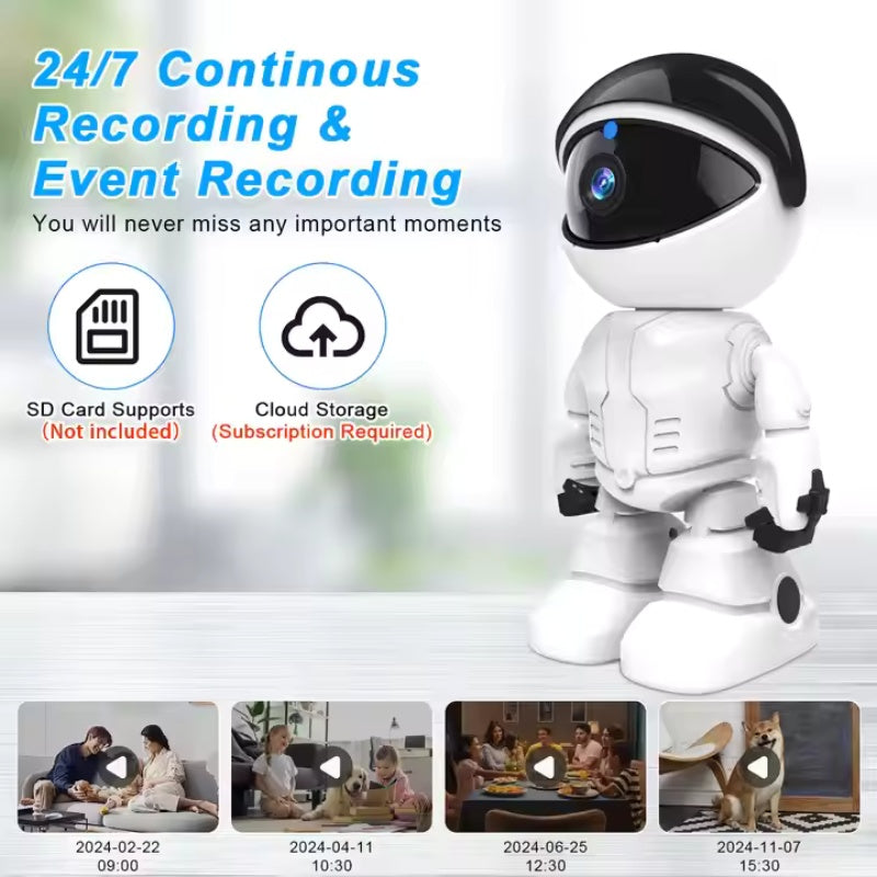 Smart WiFi Robot Camera & Baby Monitor