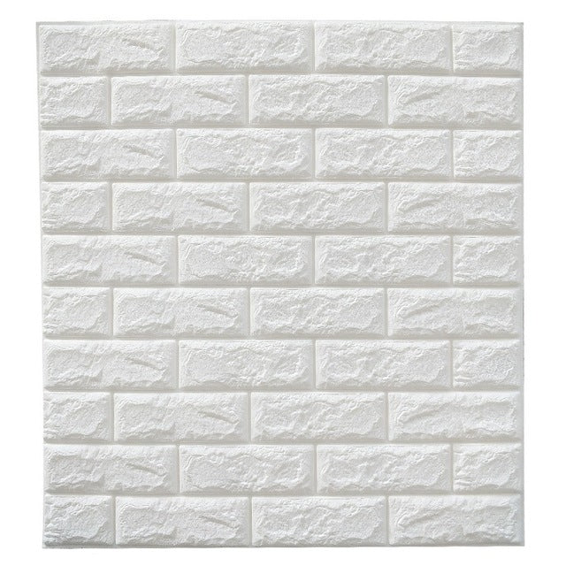 Bedroom 3D wall tiling