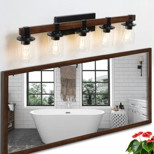 5 Lamps Farmhouse Dresser Lamps Rustic Bathroom Lamps Bathroom Wall Lamps - No Bulbs Unavailable Platforms- Temu