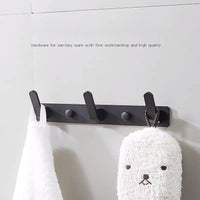 Perforation-Free Bathroom Towel Hook