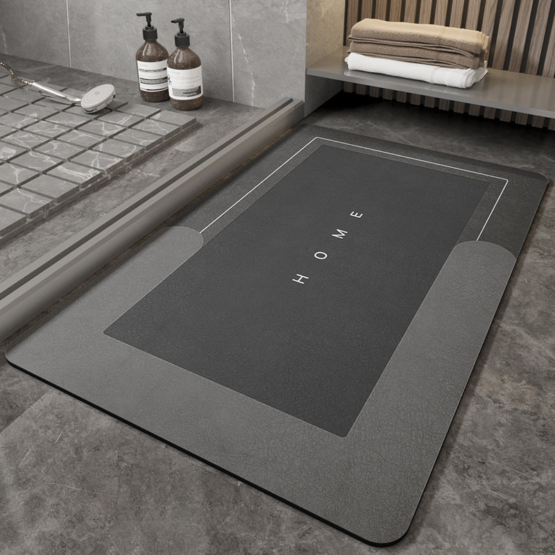 Bathroom Sliding Door Foot Mat.