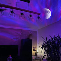 LED aurora borealis starlight projector.