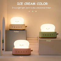 USB Charging LED Bread Night Light with Dimming and Timer