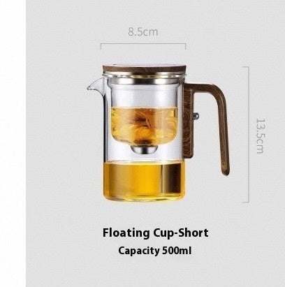 Magnetic Teapot Separation Filtration Glass