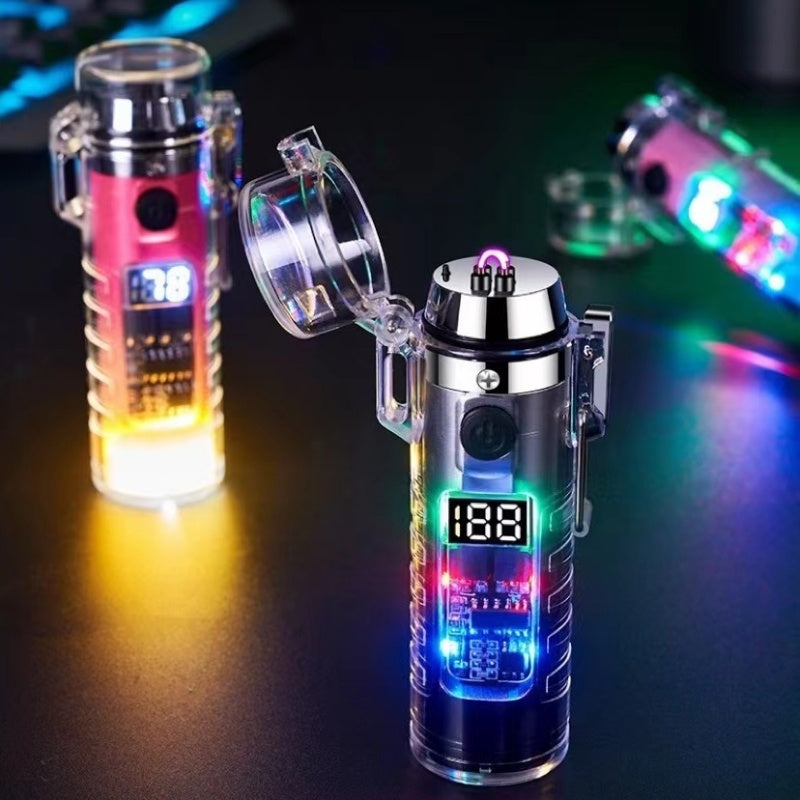 USB Charging Lighter with LED Color Display