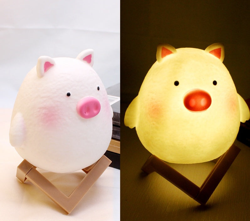 LED Rabbit Cartoon Night Light