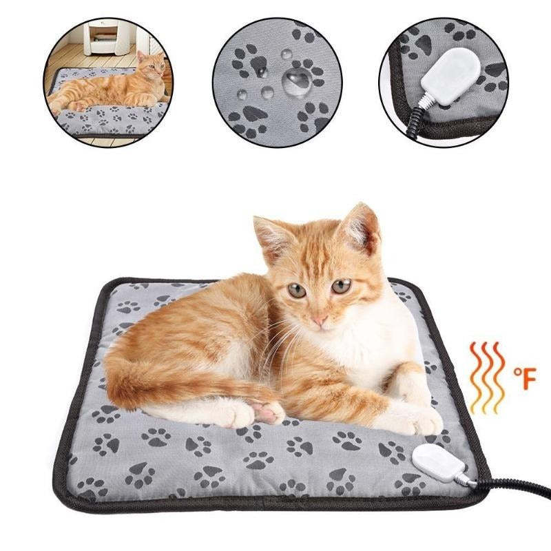 Electric Pet Heating Pad with Chew-Resistant Cord