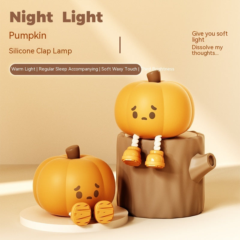 Rechargeable Halloween Pumpkin Night Light