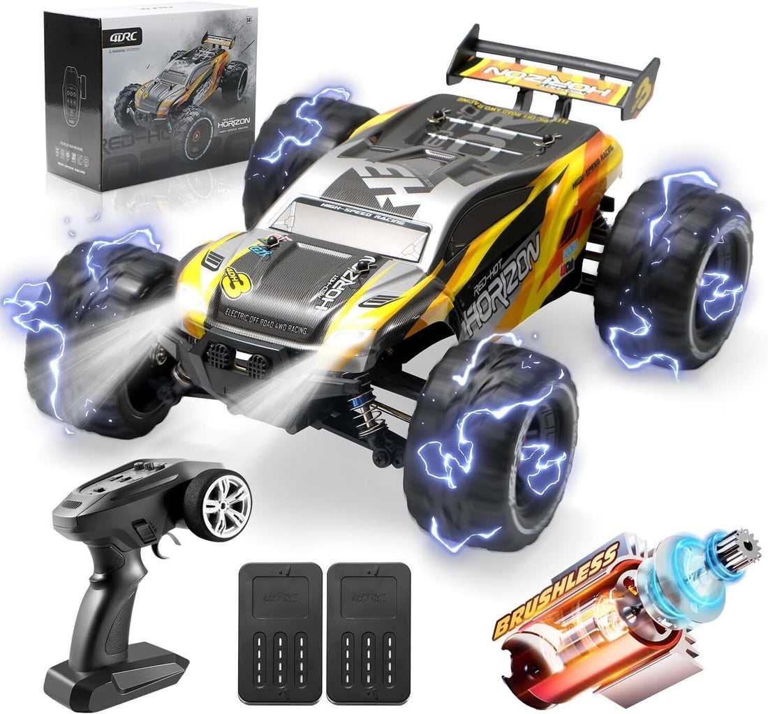 4DRC 1:10 RC Monster Truck, Off-Road Remote Control Car.