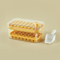 Ice Cube Maker with Storage Box and Lid