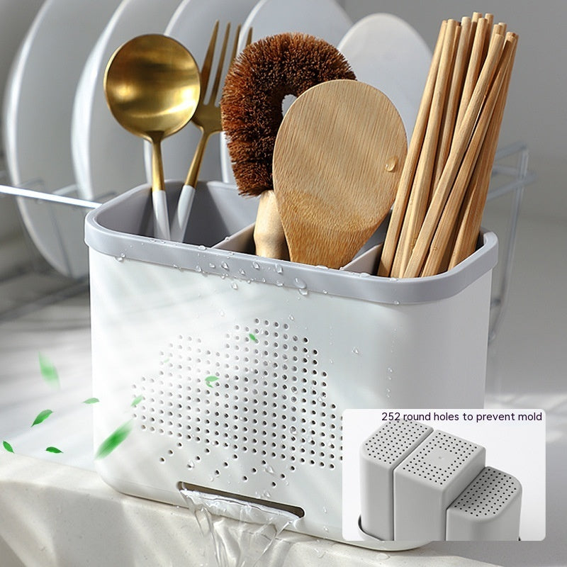 Multifunctional kitchen chopsticks holder.