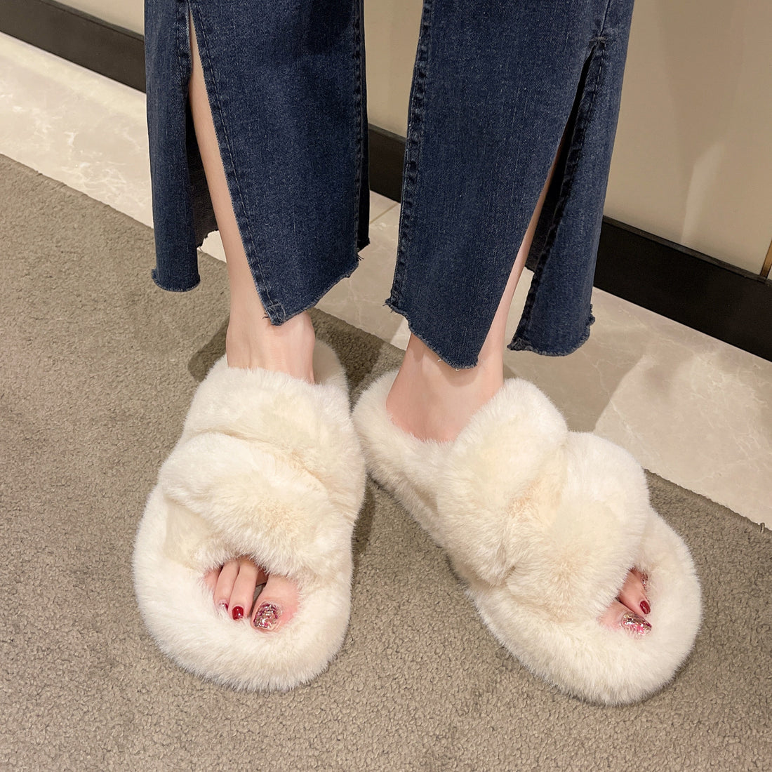 Fuzzy Slippers