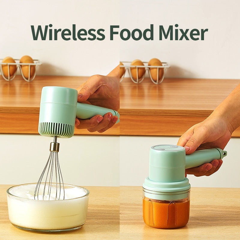 Rechargeable Wireless Handheld Egg Beater