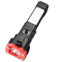 Multifunctional Car Safety Hammer with Emergency Flashlight and Power Bank