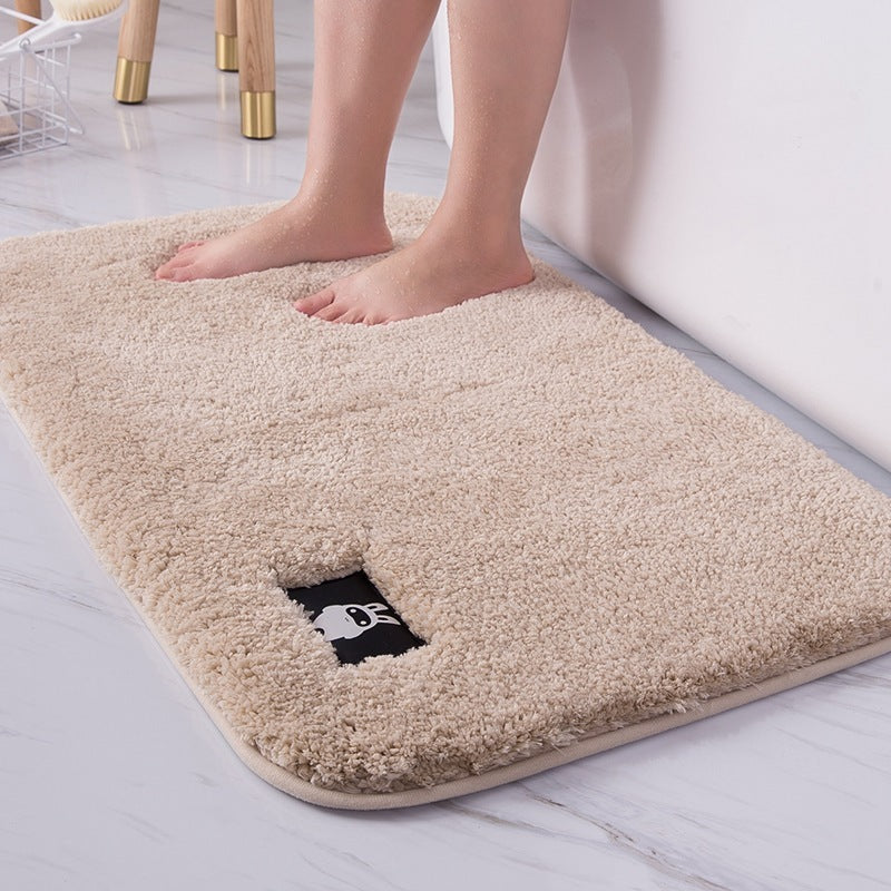 Thick Wool Toilet Carpet