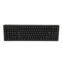 Left Handed Keyboard 109 Keys Micro USB Ergonomic Layout Plug and Play Office Keyboard for Business Accounting Designer