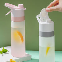 Large-Capacity Spray Water Bottle.