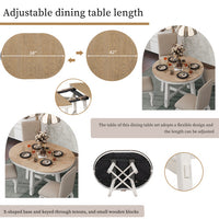 Circular Expandable Dining Table