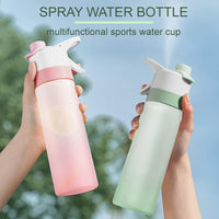 Large-Capacity Spray Water Bottle.