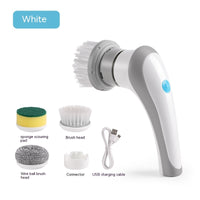 4-in-1 handheld electric cleaning brush