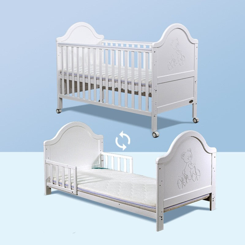 Multi-function Pine Baby Splicing Bed