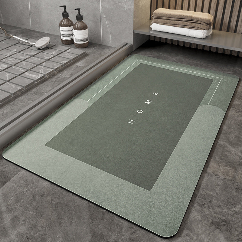 Bathroom Sliding Door Foot Mat.