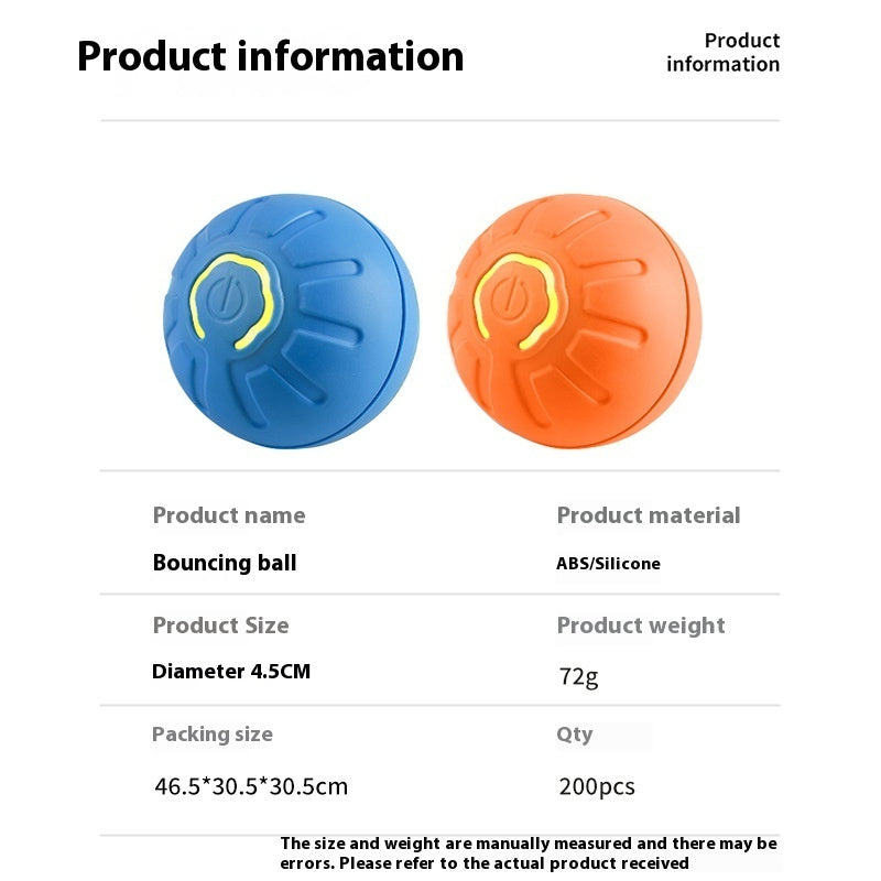 Electronic Interactive Pet Toy Ball