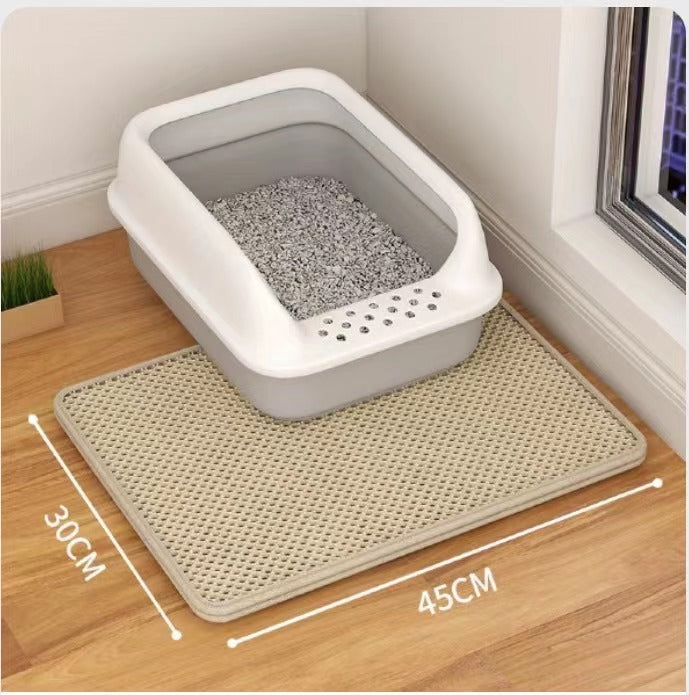 Double Layer Cat Litter Mat