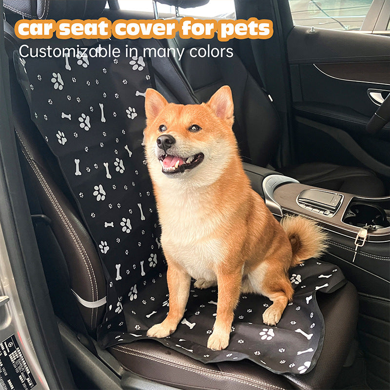 Waterproof pet car seat cover.