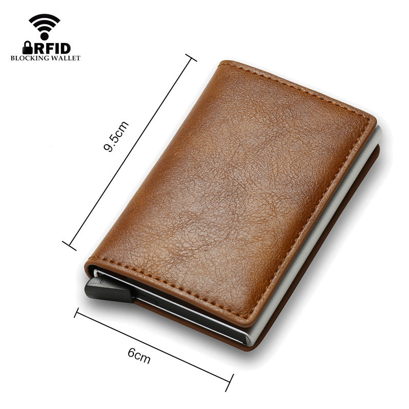 Minimalist credit card holder wallet