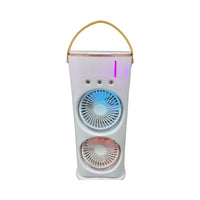 Double-Ended Spray Fan: Portable Air Cooler