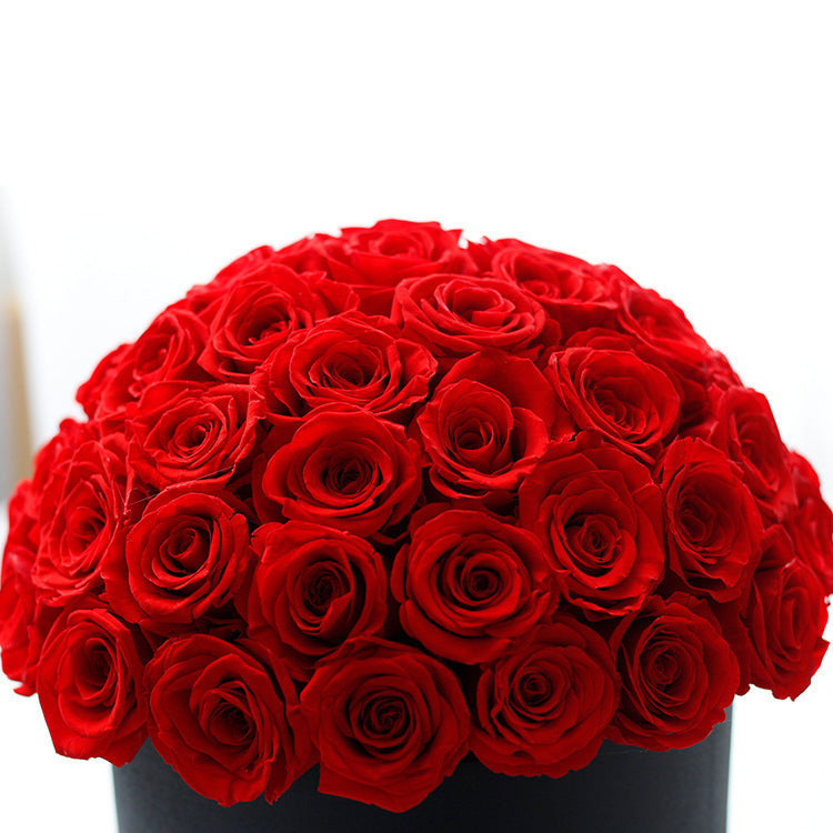 Bucket Rose Flower Box – Creative gift for Valentine's Day or Christmas.