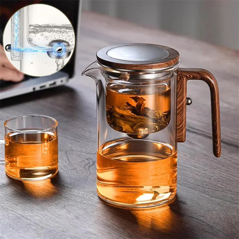 Magnetic Teapot Separation Filtration Glass