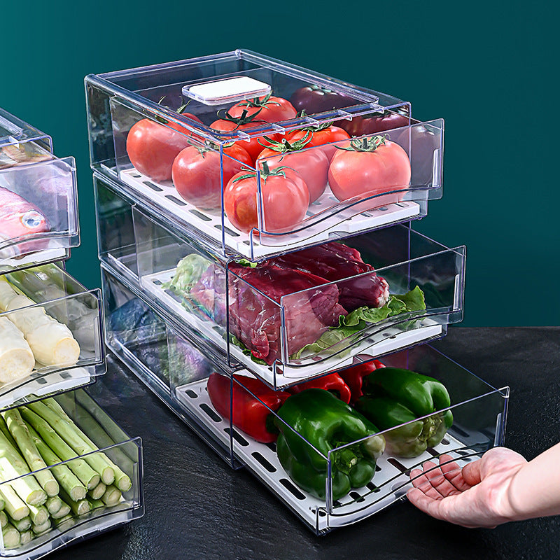 Refrigerator Drawer Storage Box