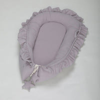 Lace Cotton Portable Baby Bed