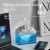 Glacier Night Light Bluetooth Speaker