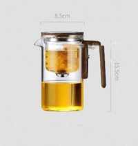 Magnetic Teapot Separation Filtration Glass