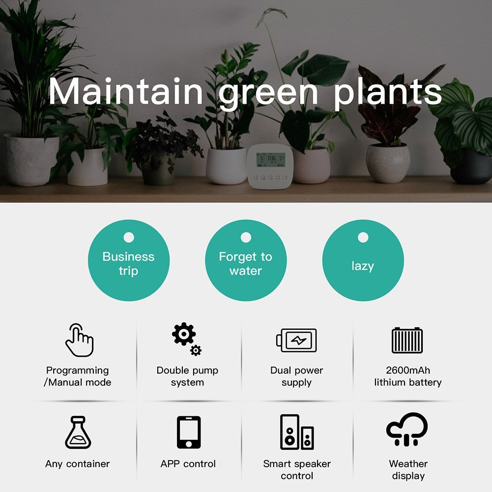 Rechargeable Smart Sprinkler Timer