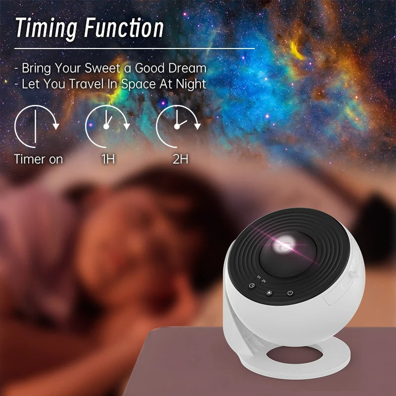 Galaxy starry sky projector lamp